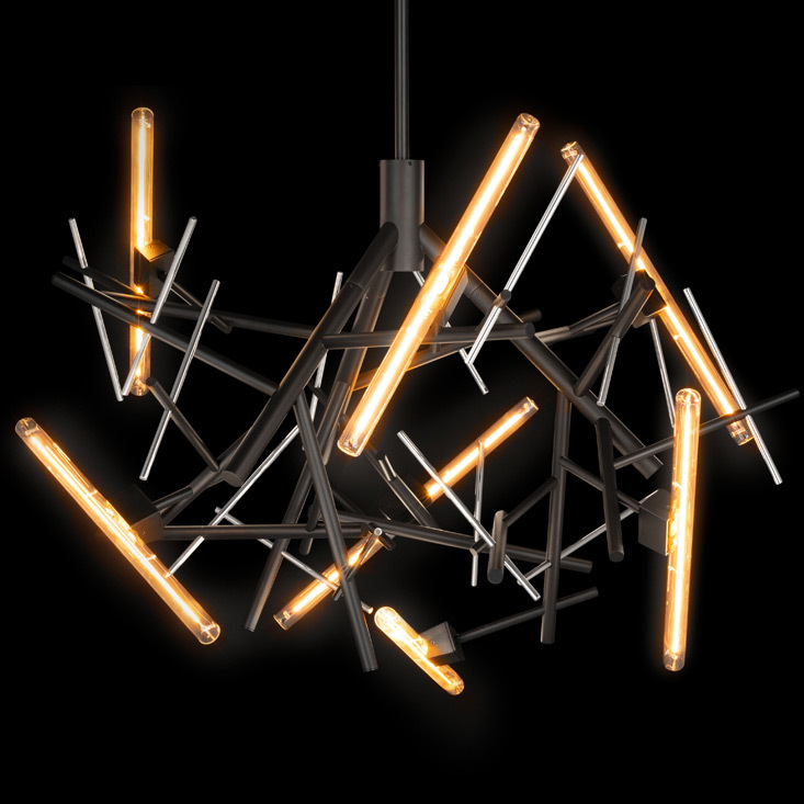 Люстра Brand Van Egmond Linea Round 100 Bur.Brass