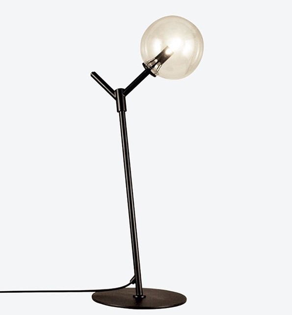 Настольная лампа Atom черная Aromas del Campo