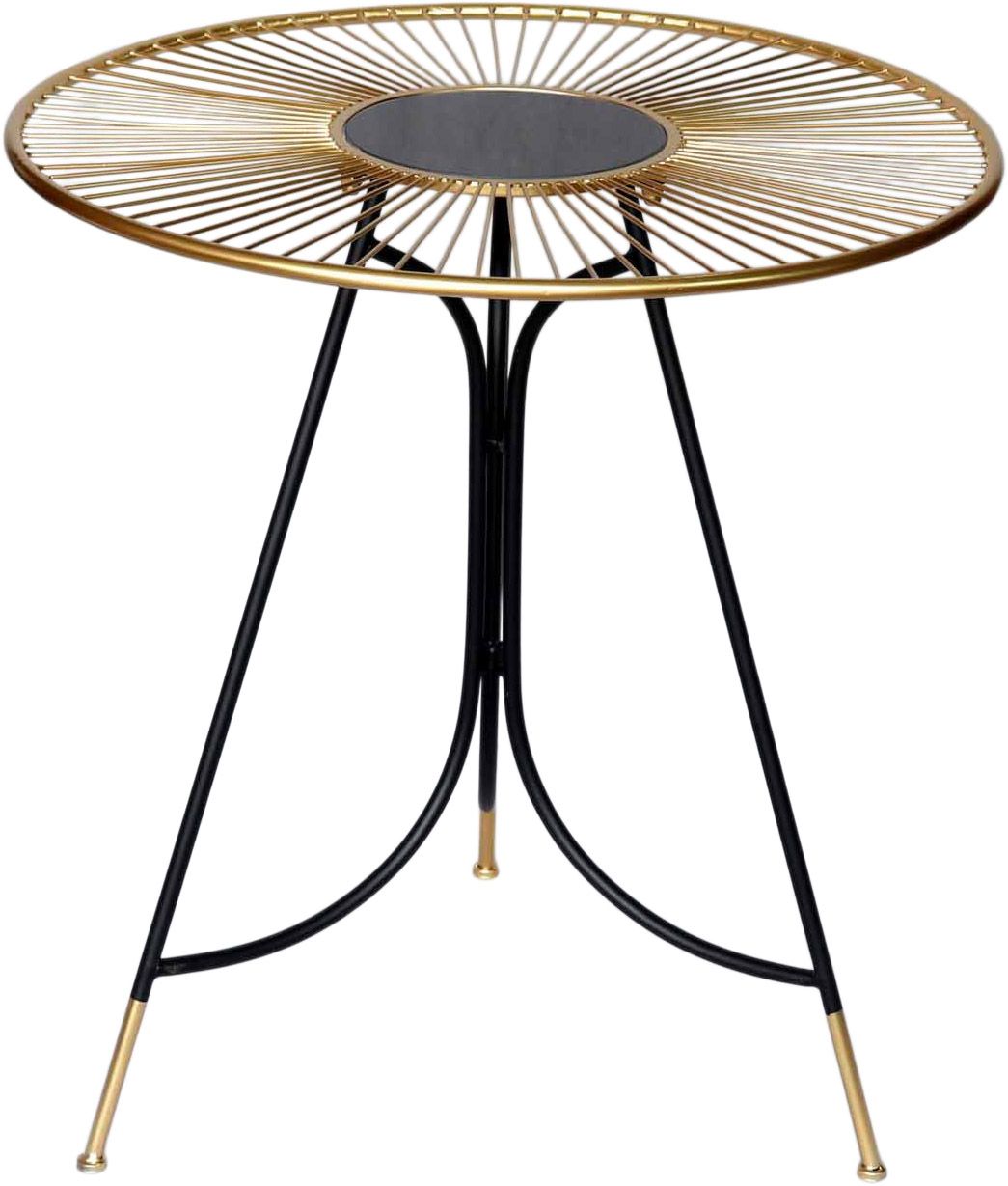 Столик интерьерный со стеклянной вставкой Glasar 54-191