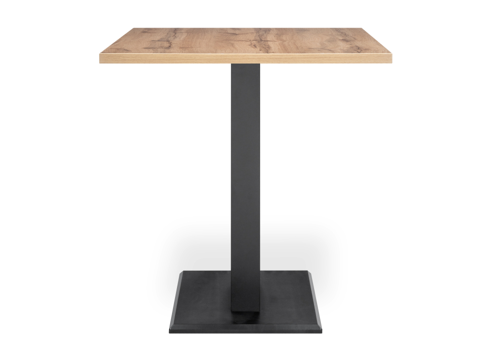 Стол деревянный Woodville Мичиган Лофт 110х70х74 25 мм дуб вотан / черный матовый 515300