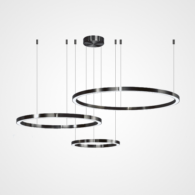Подвесная люстра CRUISE BLACK D40+60+80 by ImperiumLoft