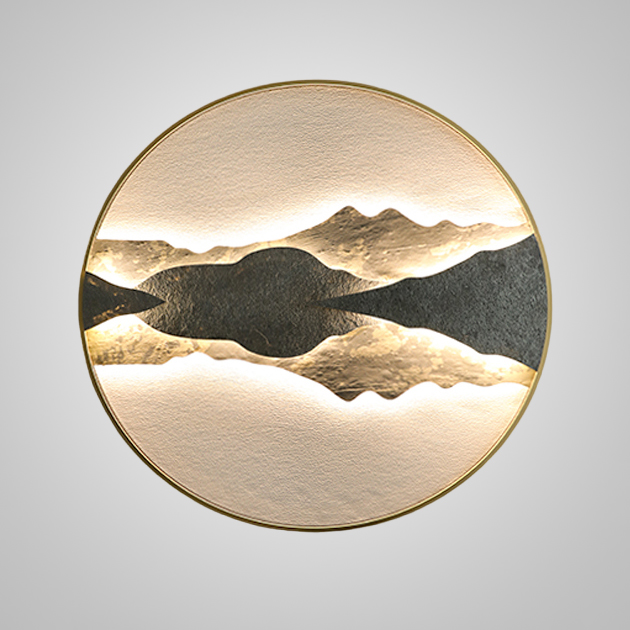 Настенный светильник DAWN B A D100 Brass by ImperiumLoft