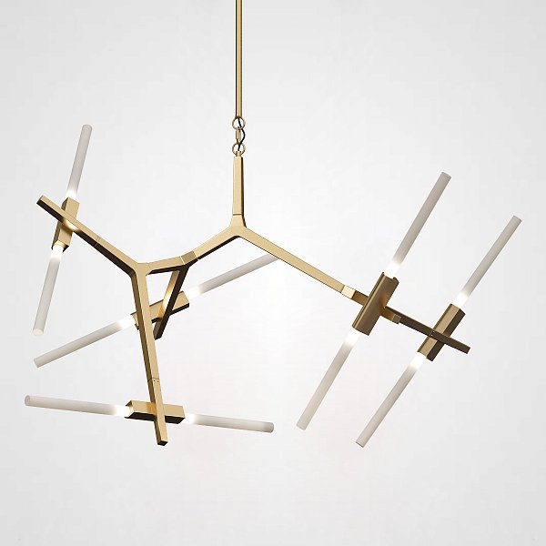 Люстра Агнес Chandelier Summer 10 Gold by ImperiumLoft