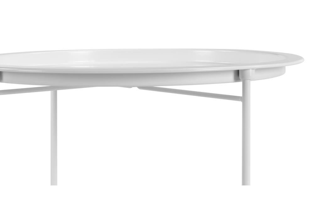 Журнальный стол Woodville Tray 47х51 white 15393