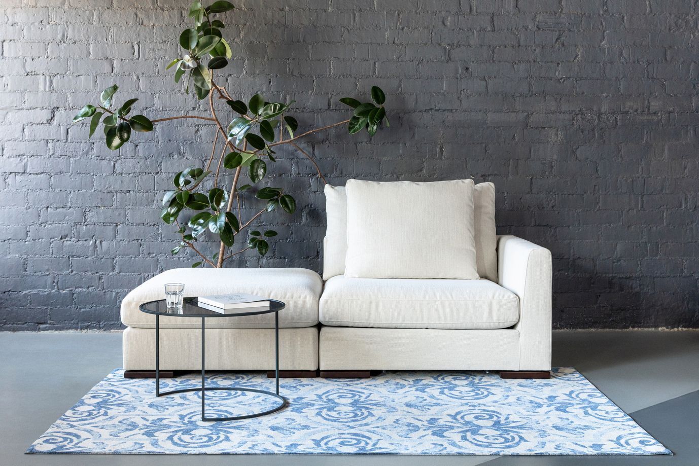 Ковер Carpet Decor Ashiyan Navy C1005