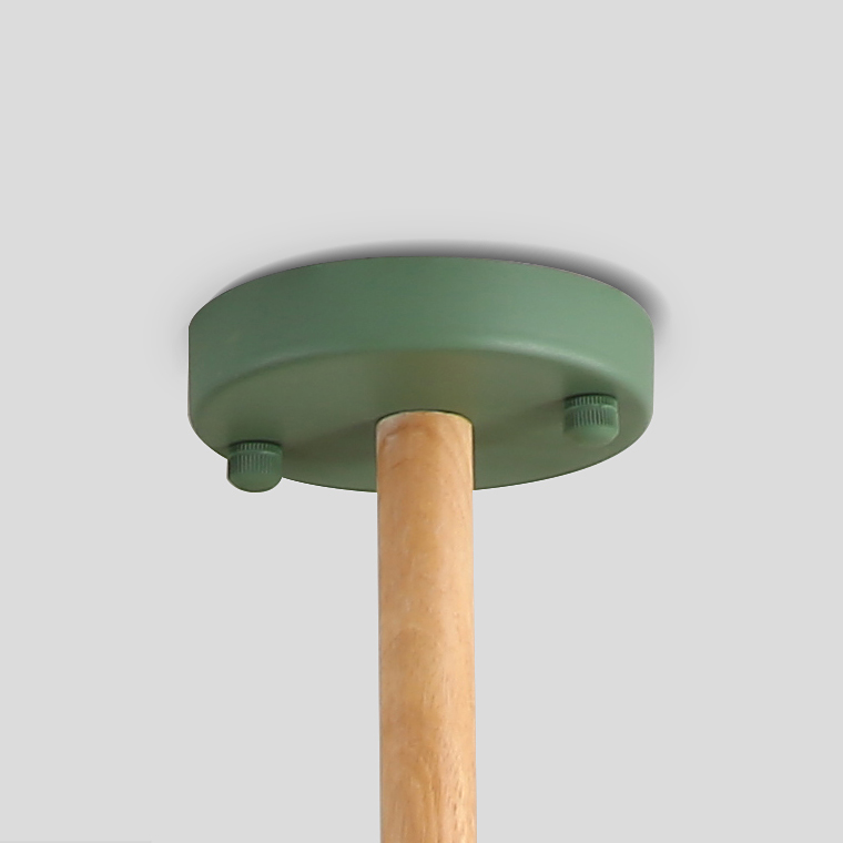Люстра на штанге OLA D60,5 Green, Gray, White by ImperiumLoft