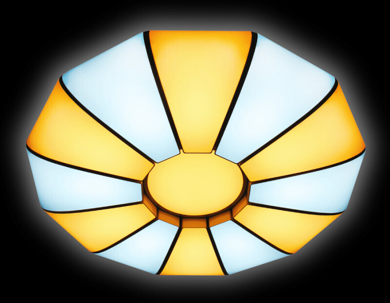 Накладной светильник Ambrella FP2312 WH 210W D740