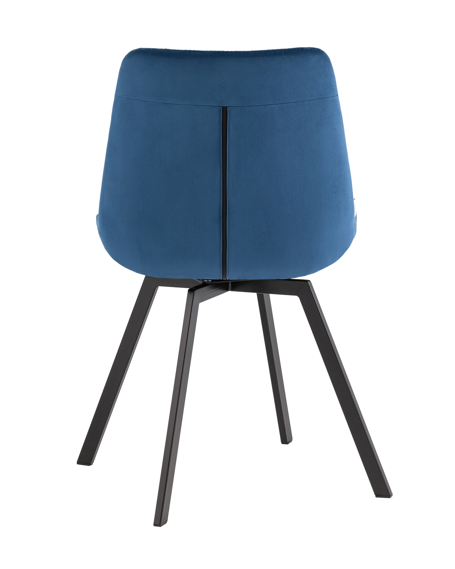 Стул вращающийся Флекс велюр синий Stool Group