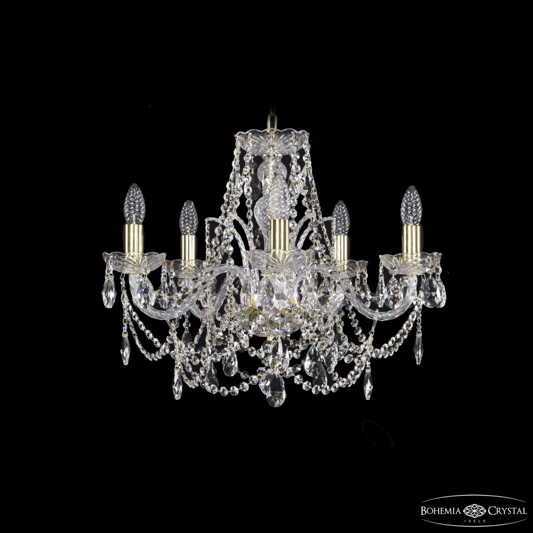 Люстра хрустальная 1411/5/195 G