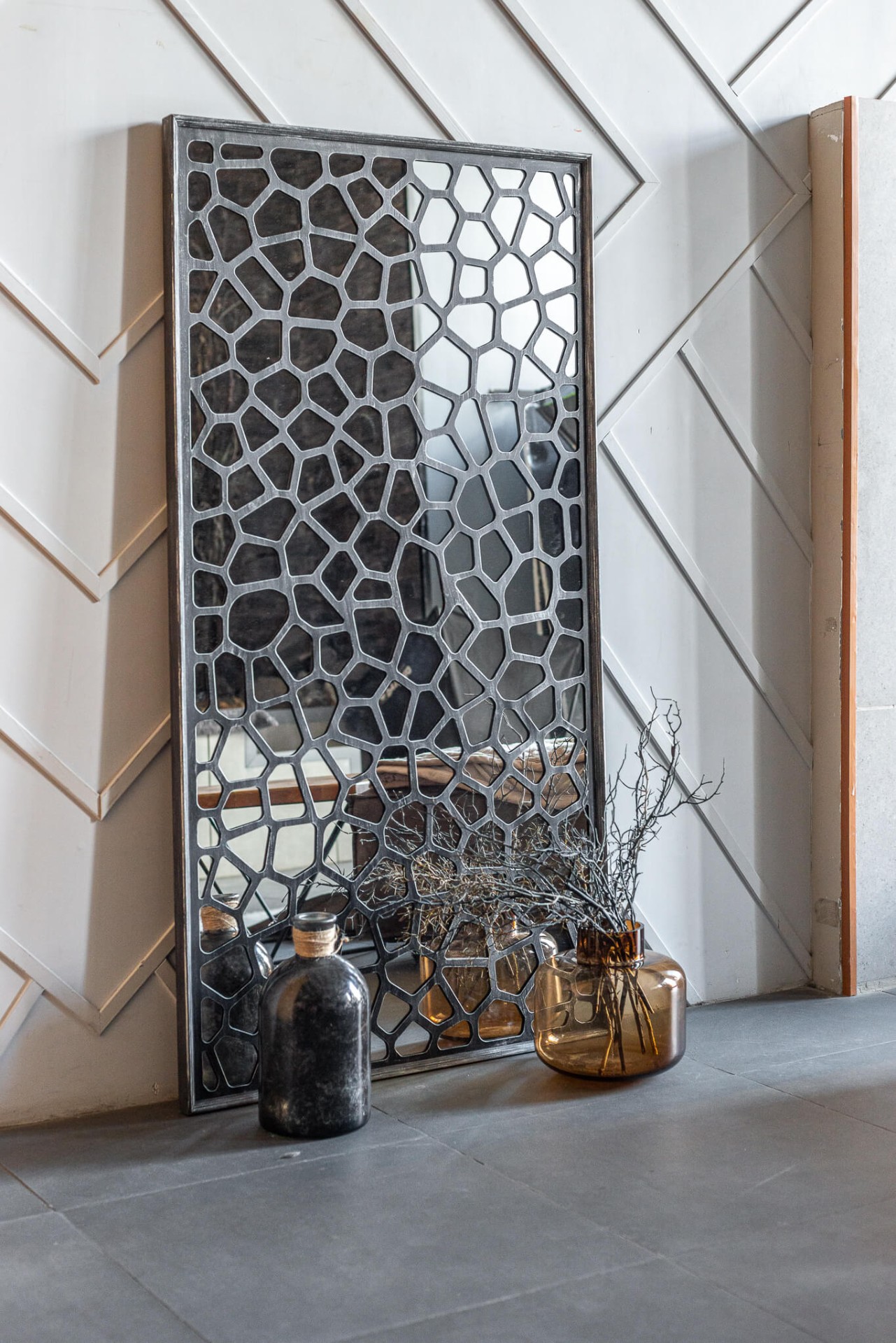 Панно BountyHome Dinosaur Silver mv428-silver