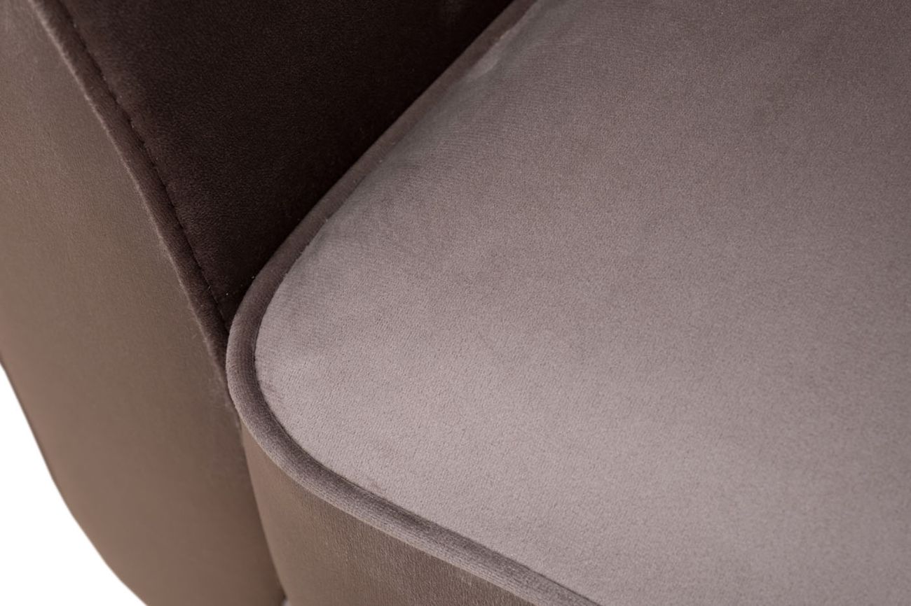 Кресло Siena велюровое серое Garda Decor SIENA-К-2K-Colt017