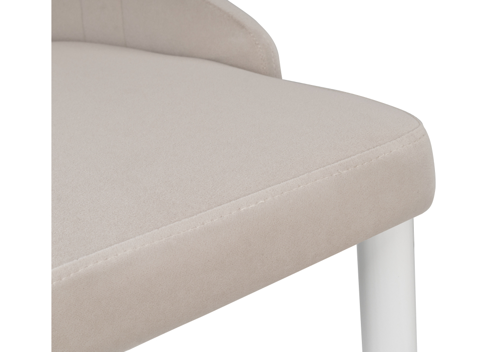 Стул Woodville Kora white / beige 15222