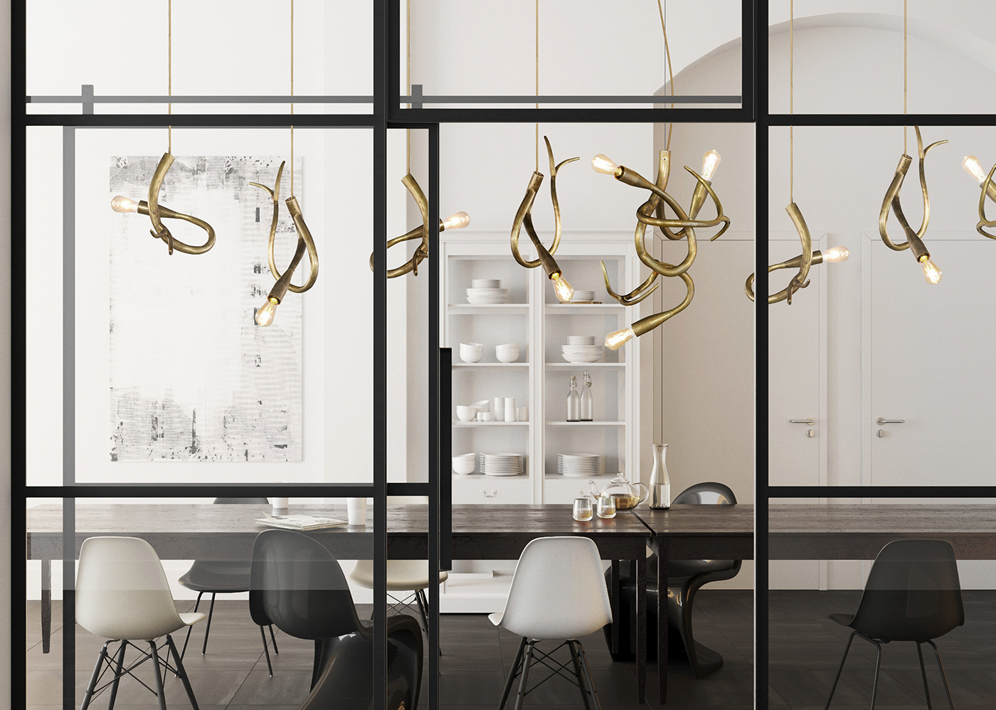 Подвесной светильник Brand Van Egmond Edison'S Tail 1 Brass