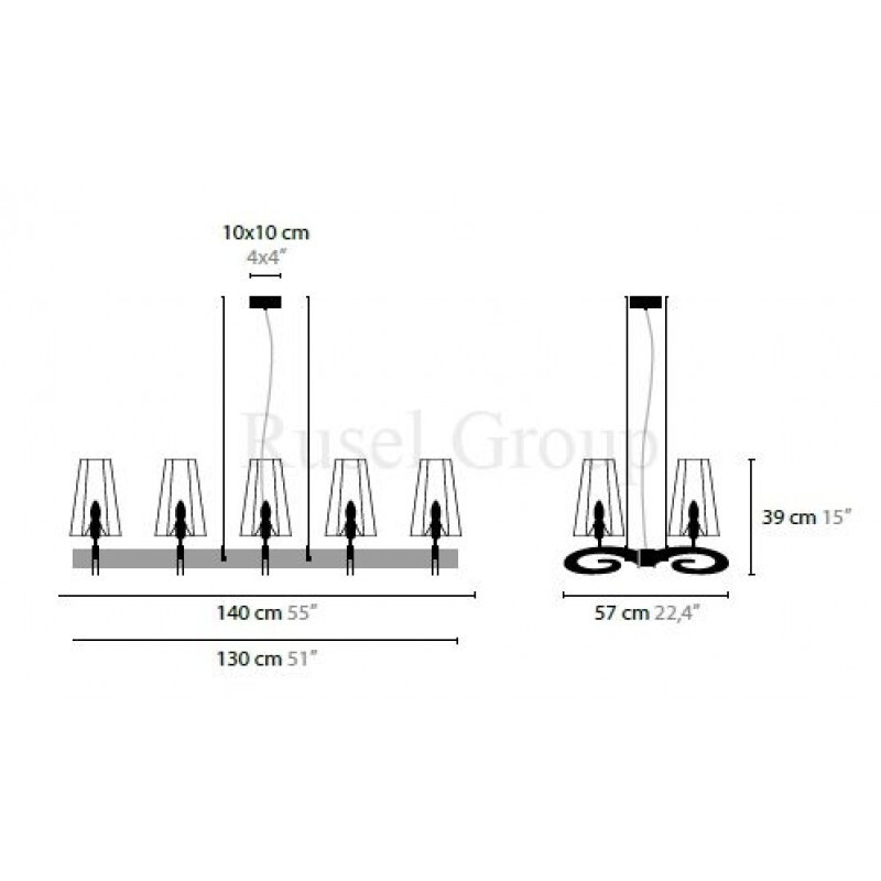 Подвесной светильник ILFARI LAZY SUNDAY H10+1