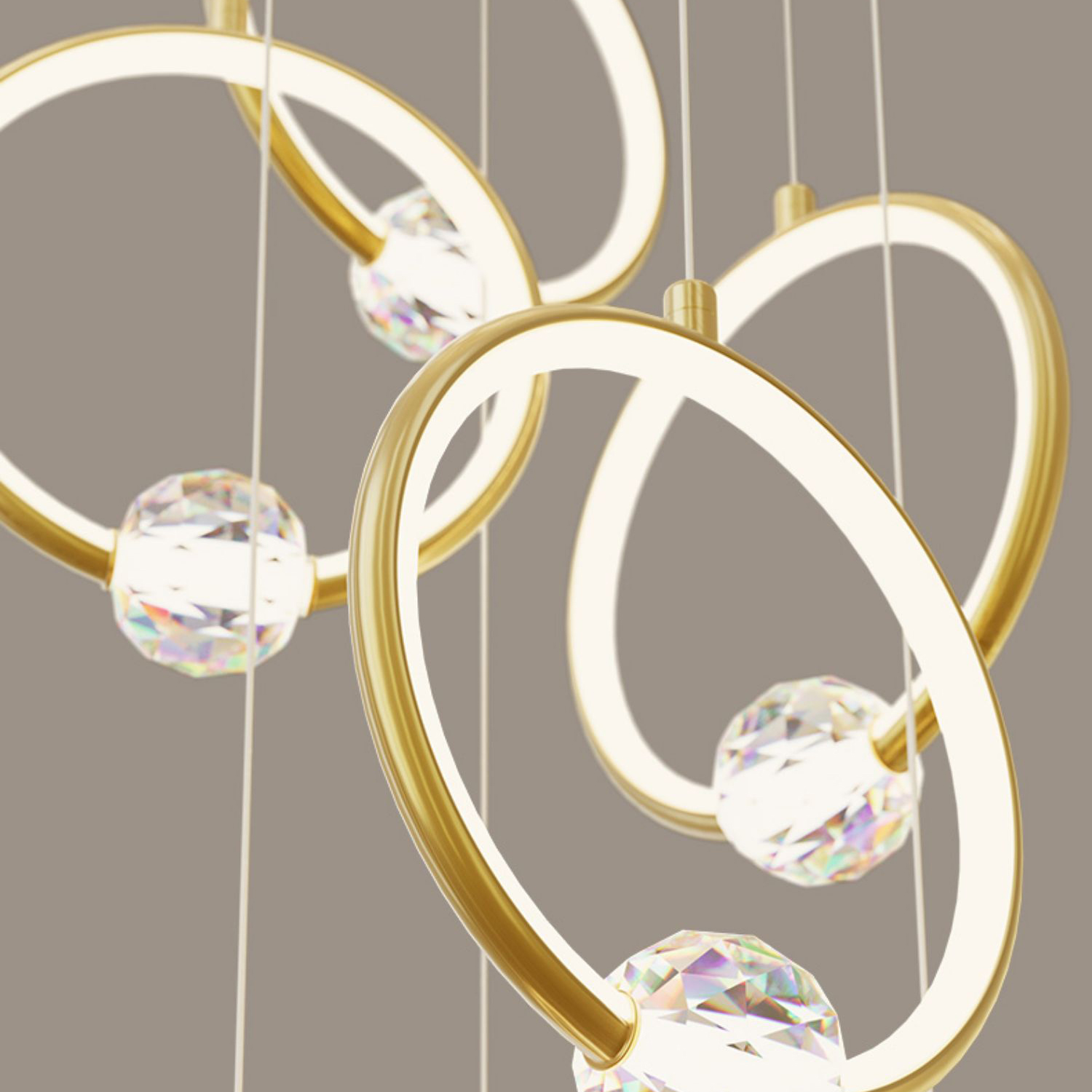 Подвесной светильник LUANA MORE L10 Black by ImperiumLoft