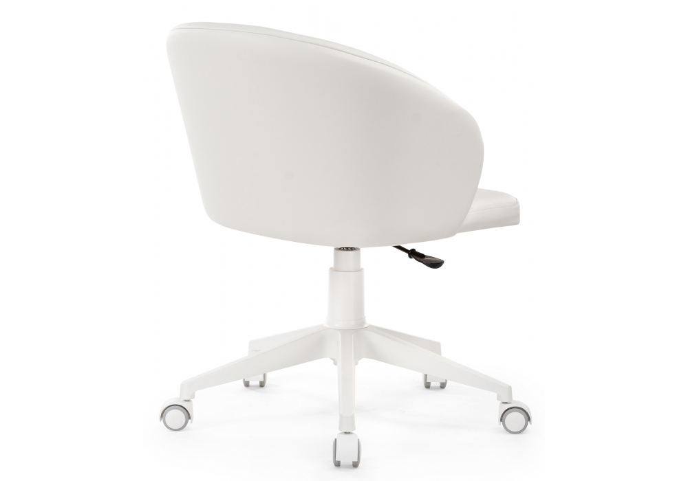 Стул Woodville Пард экокожа белый 464224