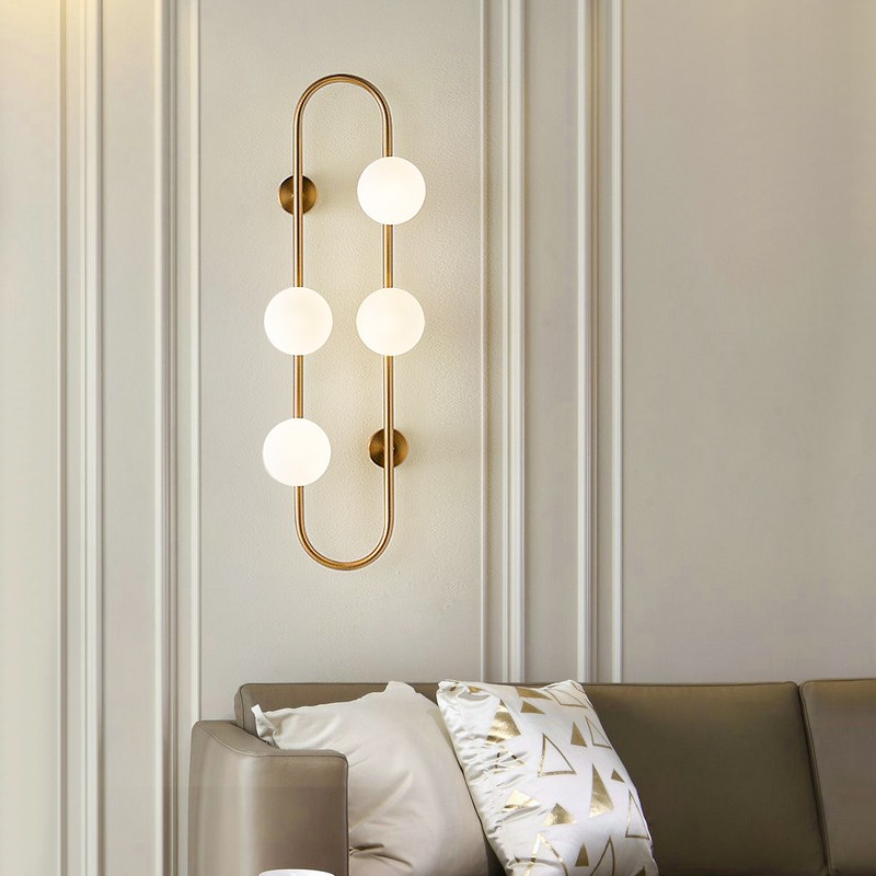 Настенное Бра Hoop Wall H77 Gold By Imperiumloft