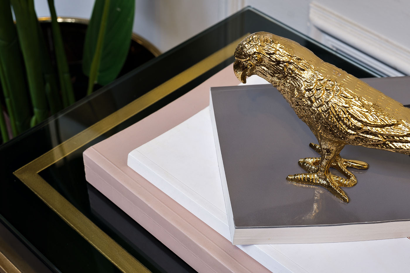 Статуэтка "Птица" золотая Garda Decor A98000580