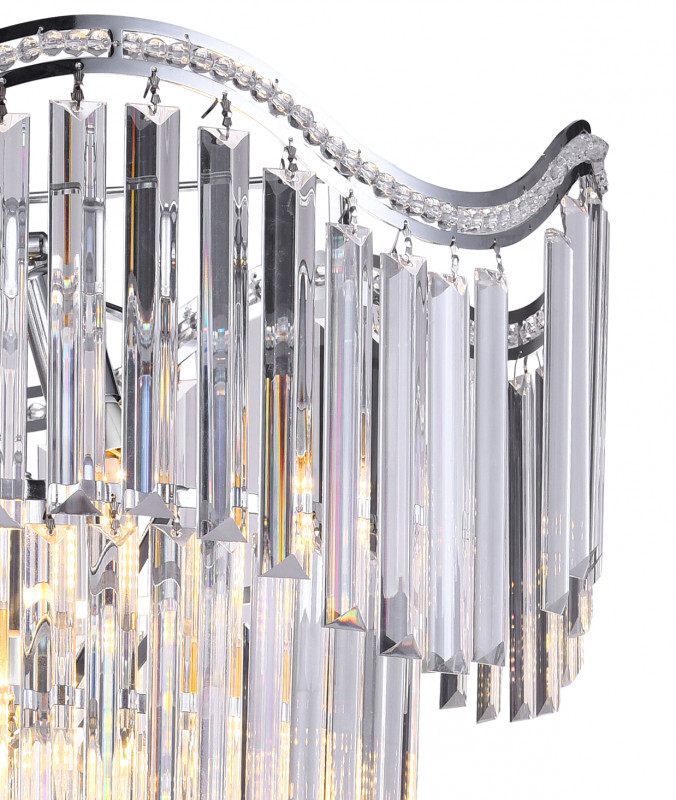 Каскадная люстра Natali Kovaltseva ANGEL 81429/8C CHROME