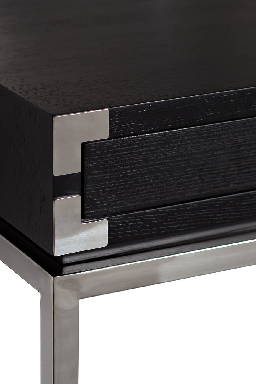 Стол письменный черный Garda Decor 46AS-D4084-BL