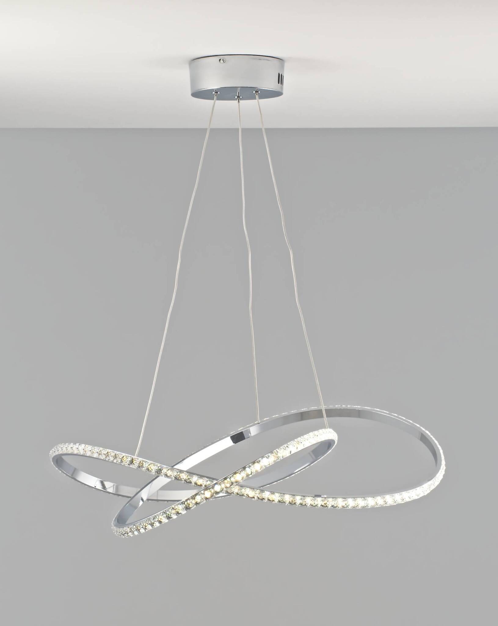 Светодиодная подвесная люстра с пультом Moderli V2787-PL Ello LED 120W
