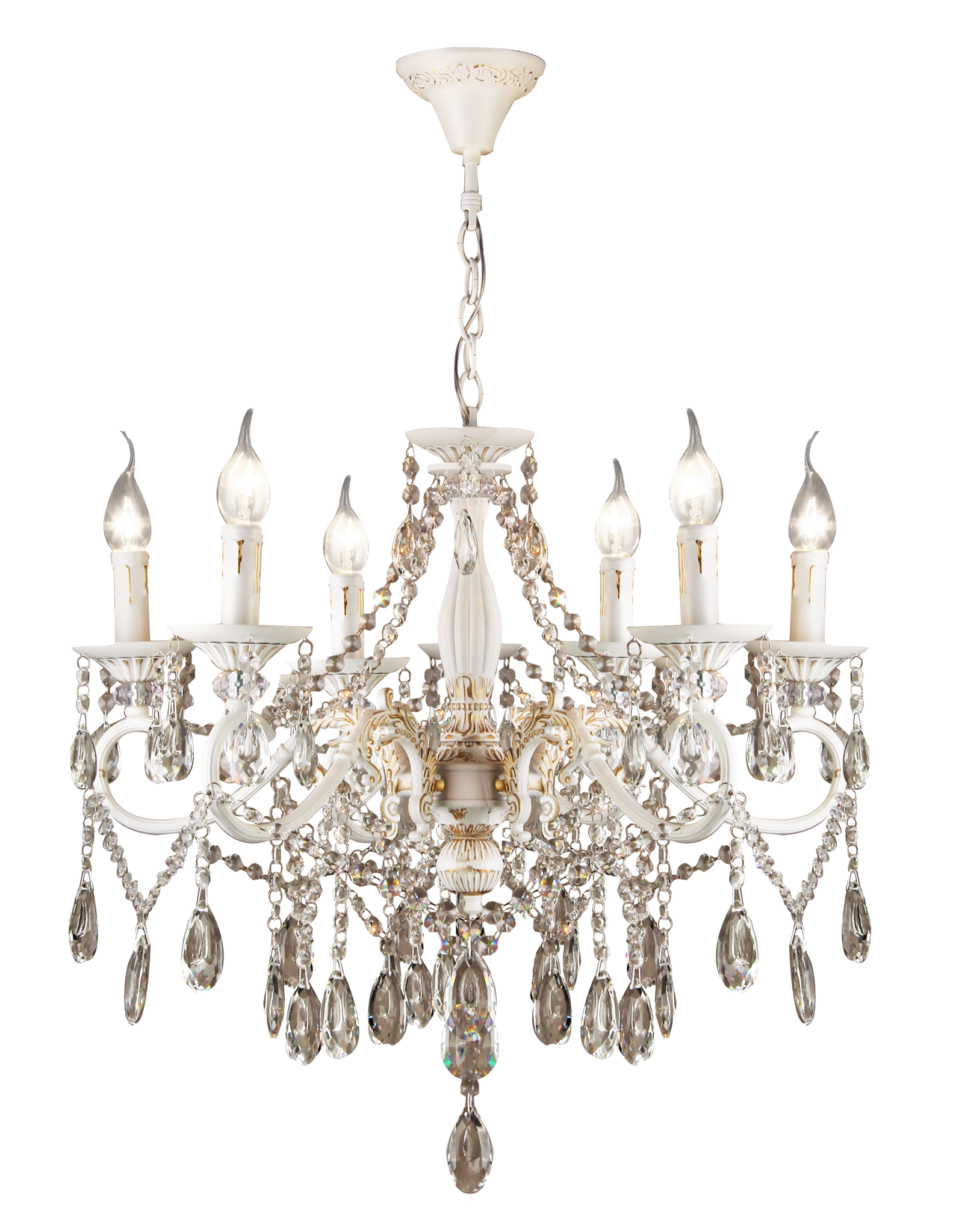 Люстра Milosh 0607CL-8WT