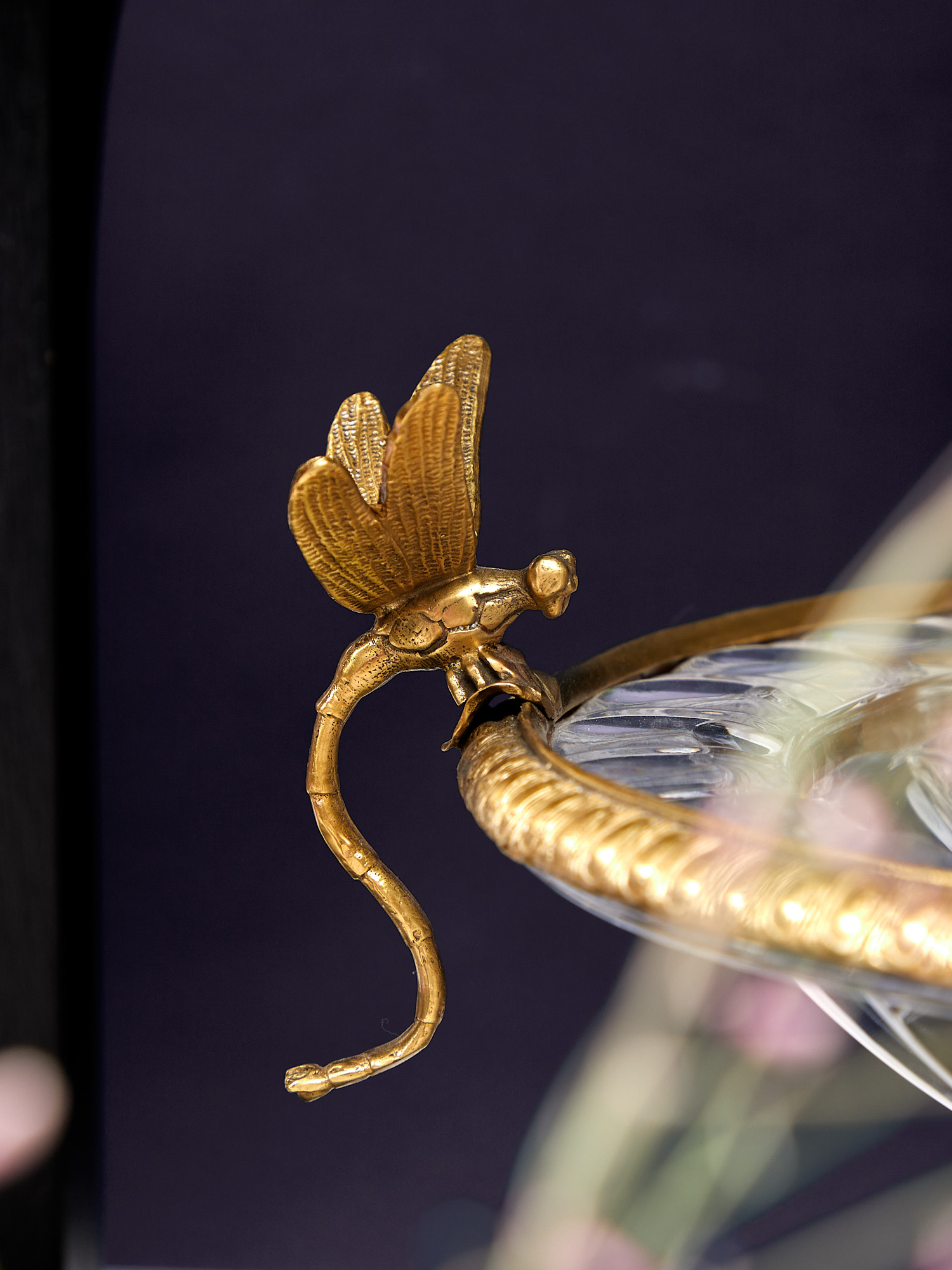 Чаша со стрекозами Glasar HGL328/1/GLASS