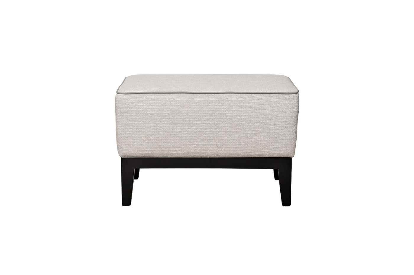 Пуф Stella прямоугольный светло-бежевый Garda Decor STELLA-60-2K-Koza2601+Nev21