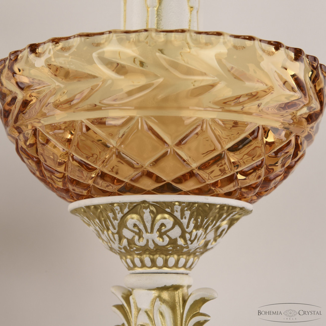 Бра хрустальные AL7901B15/3/175 A WMG P Amber/M-1F Bohemia Ivele Crystal