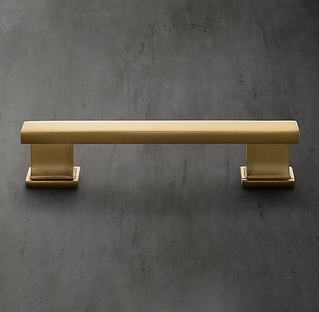 Ручка-скоба Restoration Hardware Strande L.15.2 Polished Brass