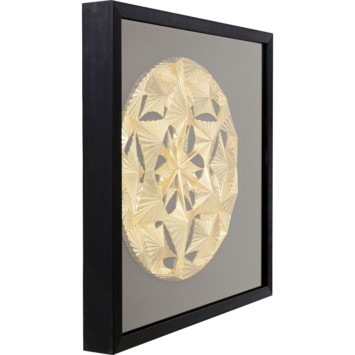 Украшение настенное в рамке KARE Leaf 54793