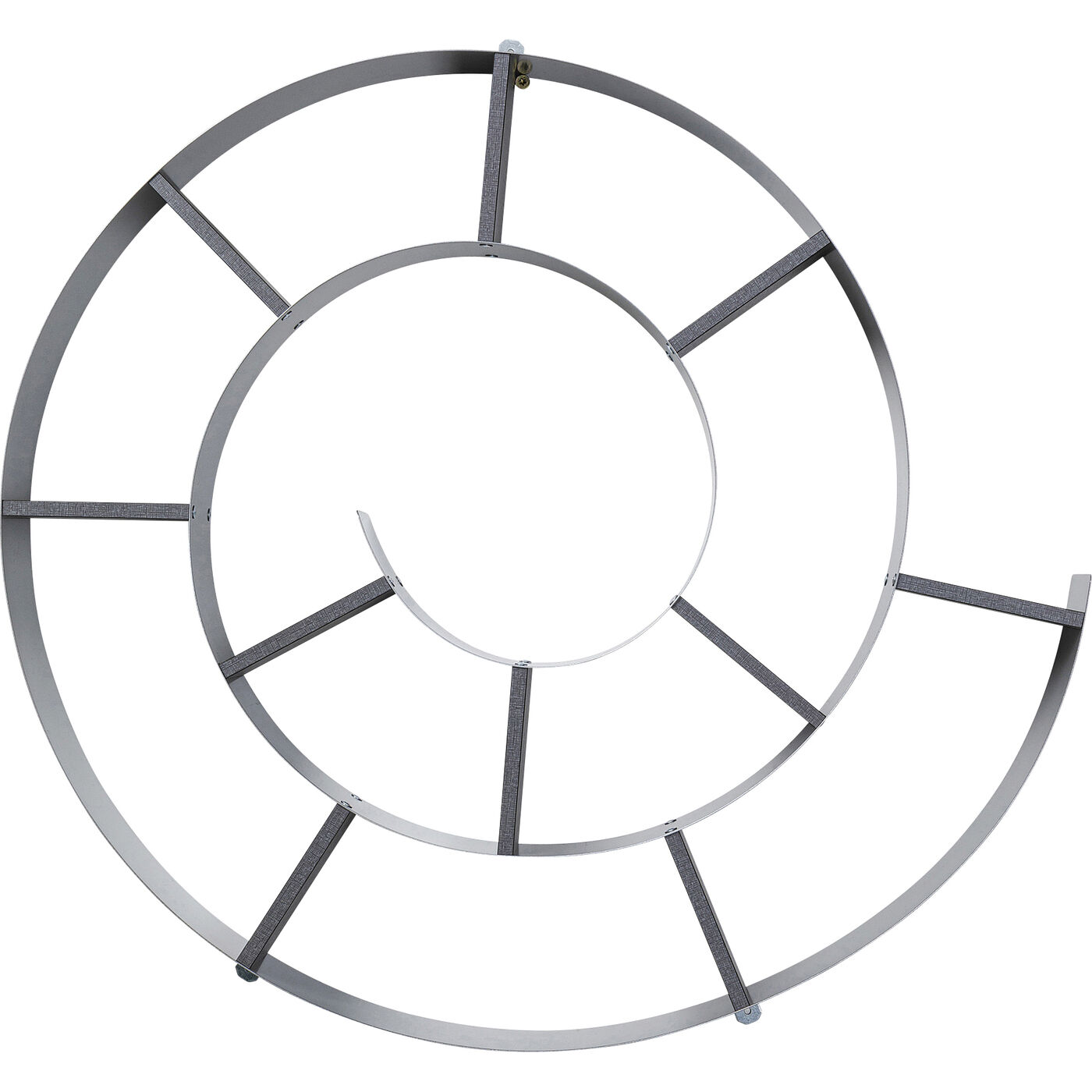 Полка настенная Snail silver-grey KARE 70755