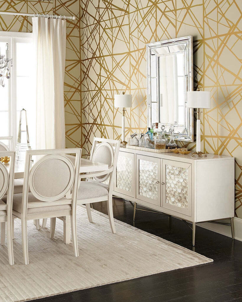 Зеркало с двойной рамой Сибил Louvre Home LHVM1363S-ZSWA