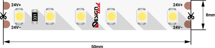 Лента светодиодная DesignLed DSG3120-24-WW3-33 Лента светодиодная DesignLed DSG3120-24-WW3-33