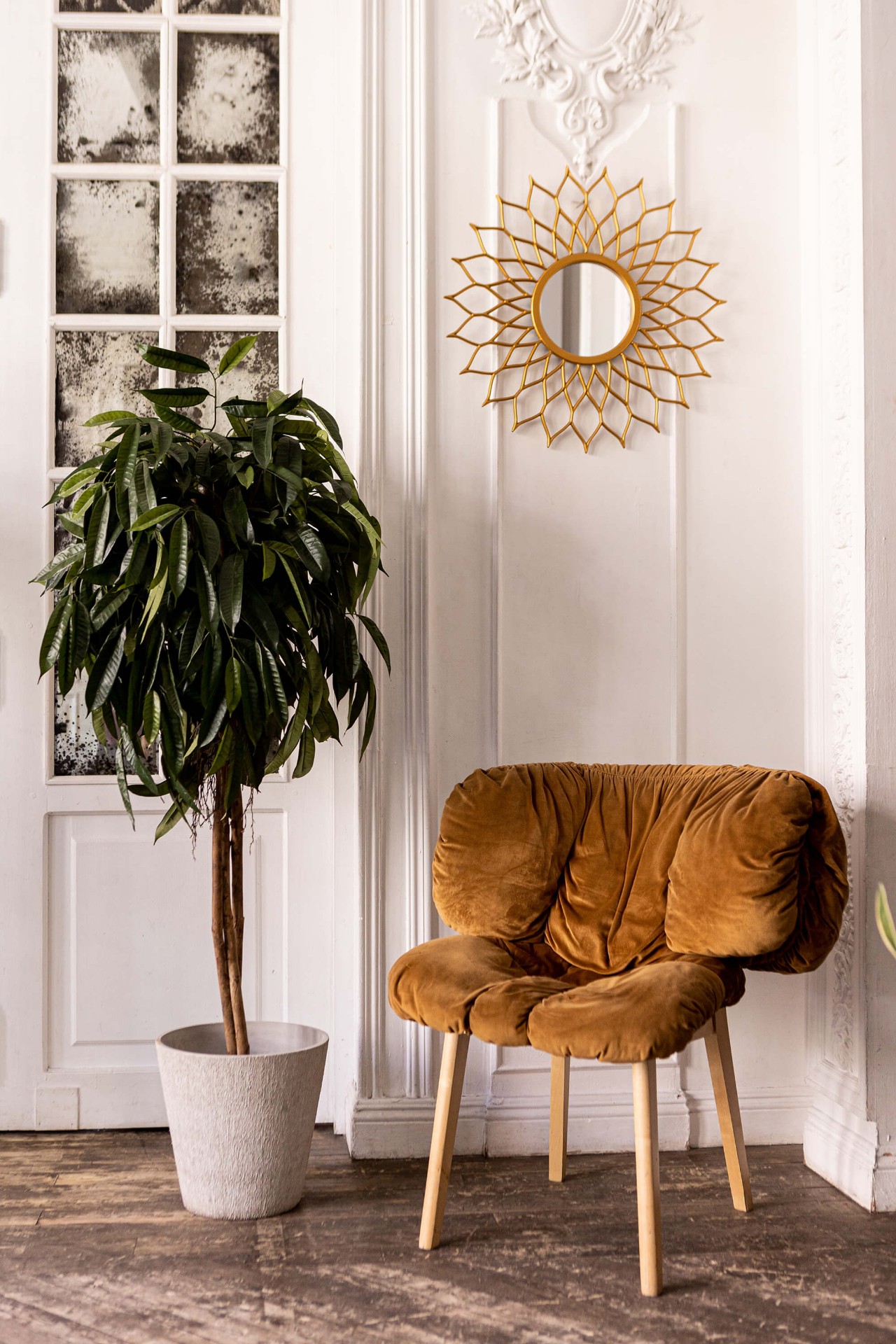 Зеркало BountyHome Mast Gold mv036-gold