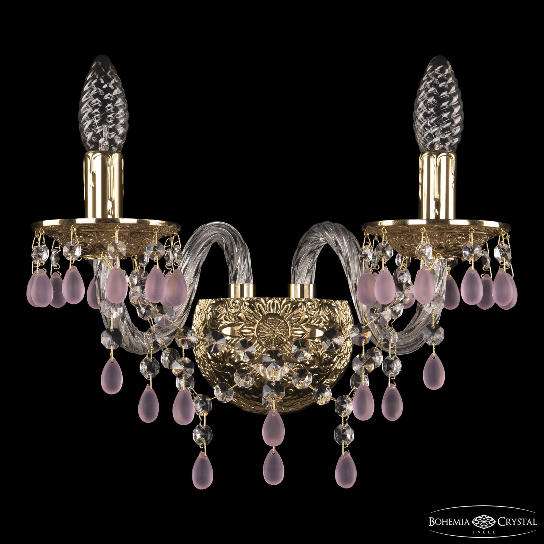 Бра хрустальные 16210B/2/141 G V7010 Bohemia Ivele Crystal