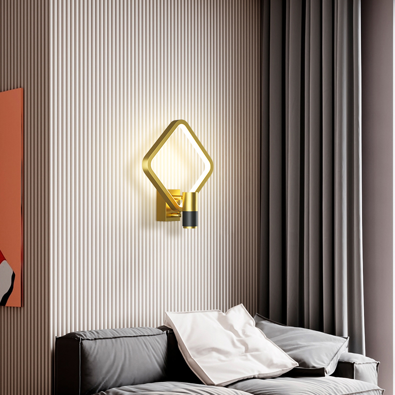 Настенный светильник DAGVEIG С Brass 4000К by ImperiumLoft