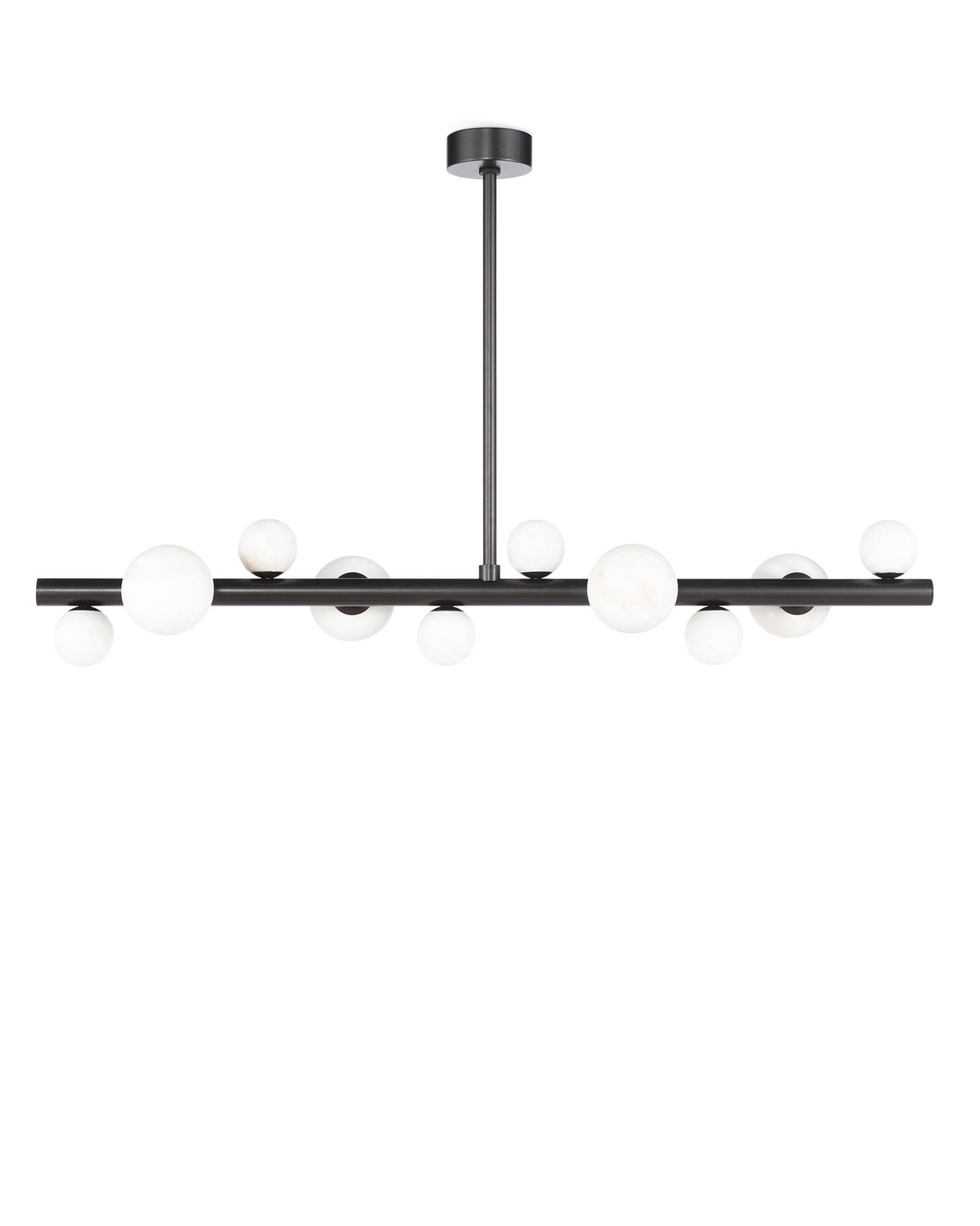 Чёрная люстра Квинт Louvre Home P7556PA