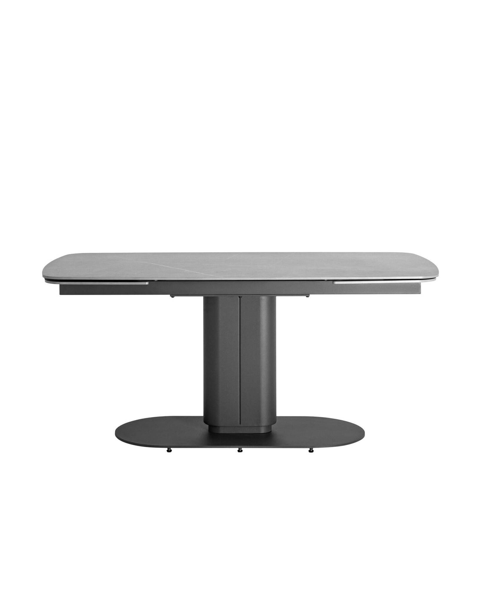 Стол обеденный Глория раскладной 170-250*90 керамика серая Stool Group