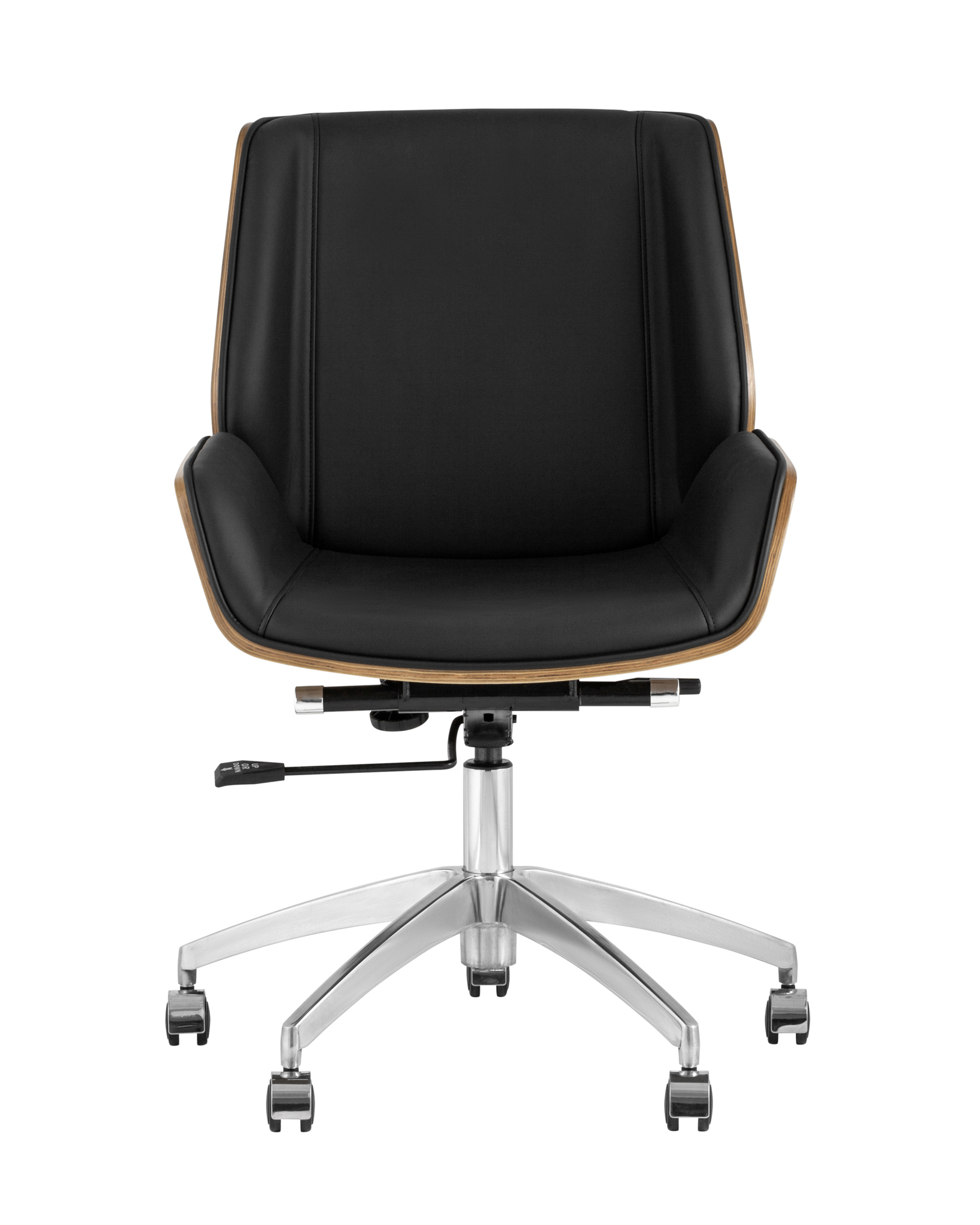 Кресло офисное TopChairs Crown, черное TopChairs