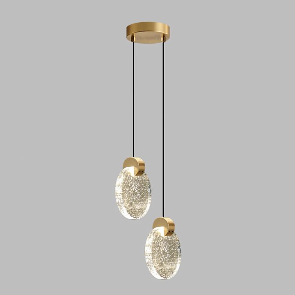Подвесной светильник CELIAN DUO D13 Brass by ImperiumLoft