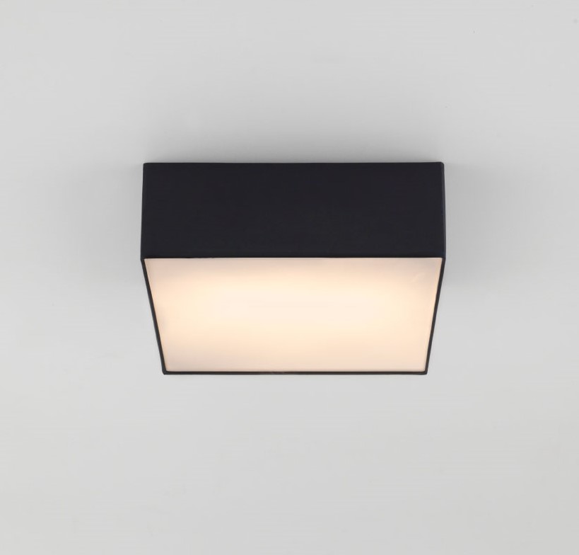 Потолочный светильник Tamb Square черный Aromas del Campo