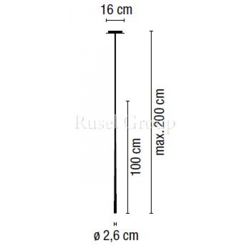 Подвесной светильник Vibia Slim 0920