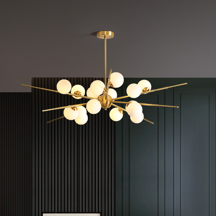 Потолочная люстра PETRIN Matt White by ImperiumLoft