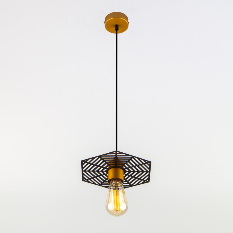 Подвесной светильник Eurosvet 50167/1 бронза/черный