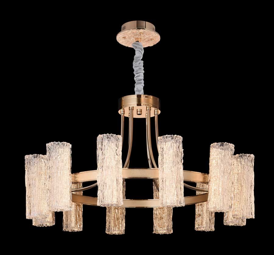 Люстра подвесная Fluorite FL1089-12P