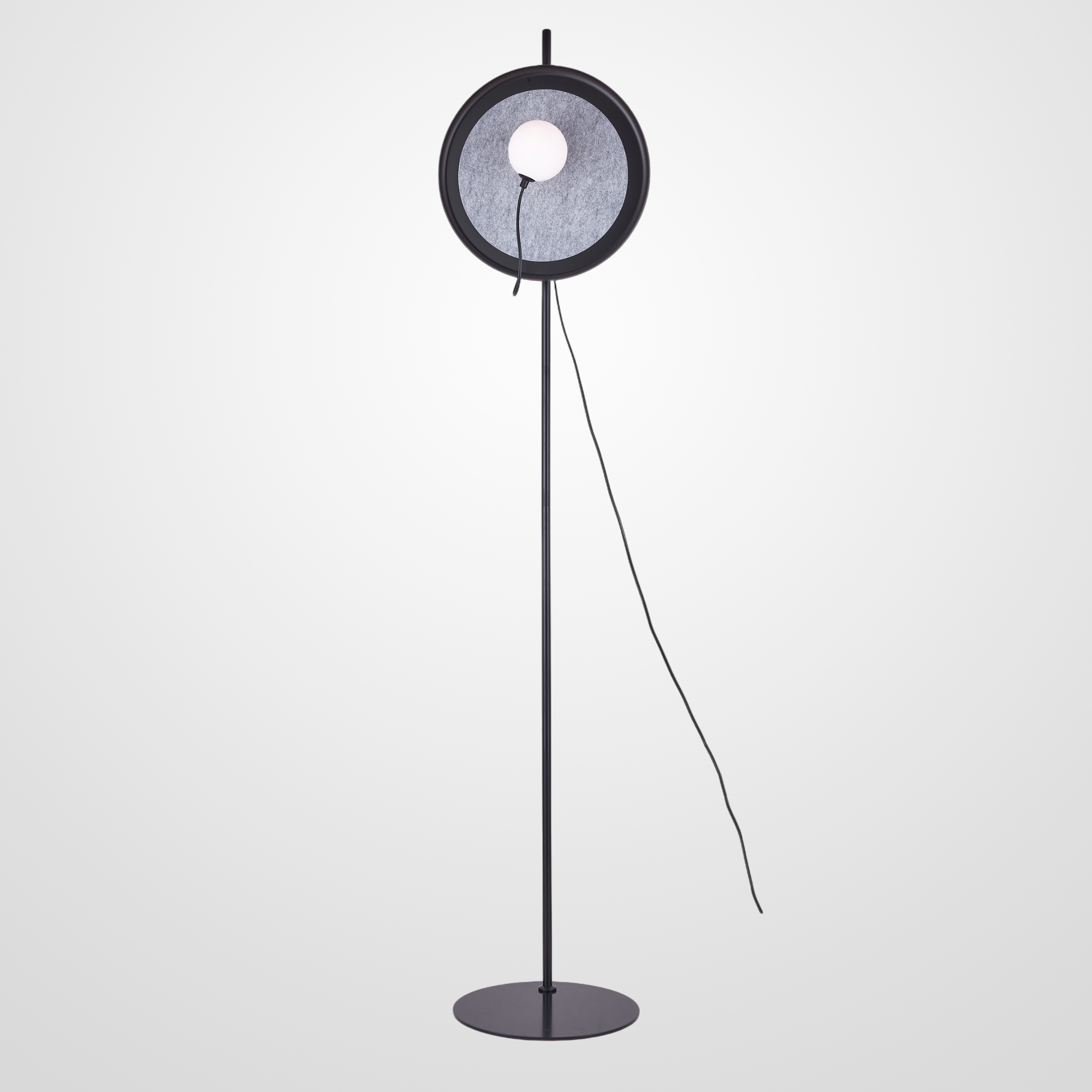 Торшер MARGOTT FL D35 Black by ImperiumLoft