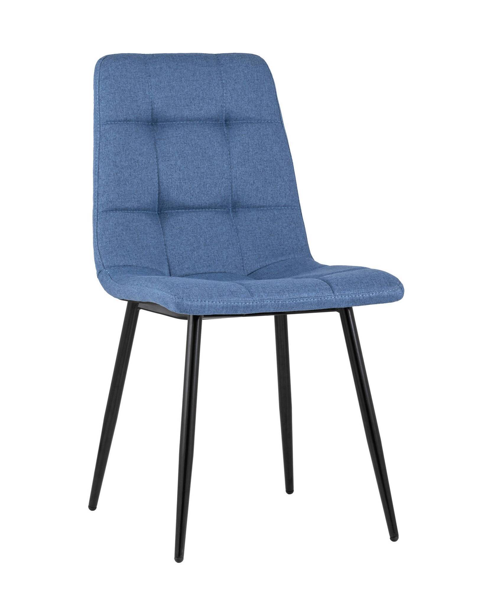 Стул Вольт рогожка синий Stool Group