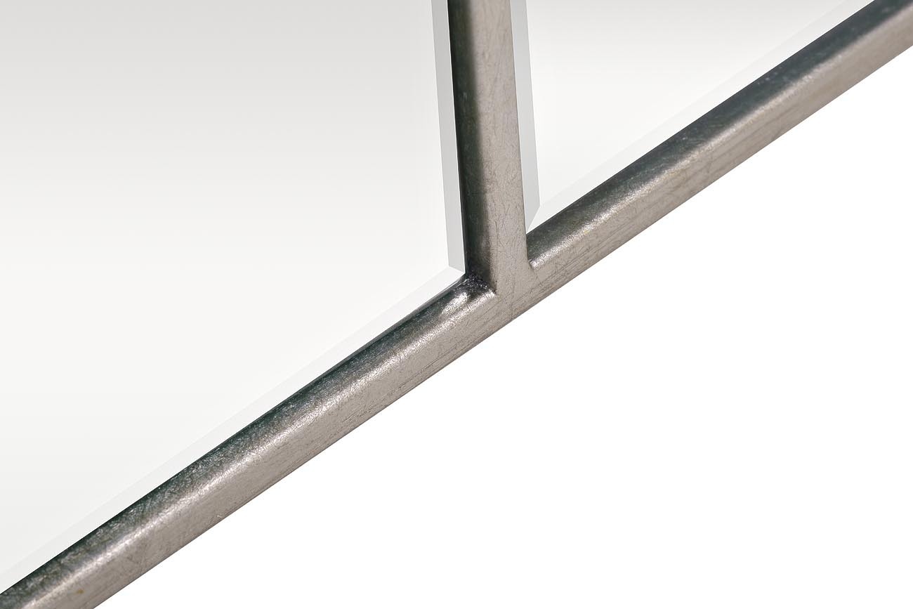 Зеркало прямоугольное в раме цвет хром Garda Decor KFG048