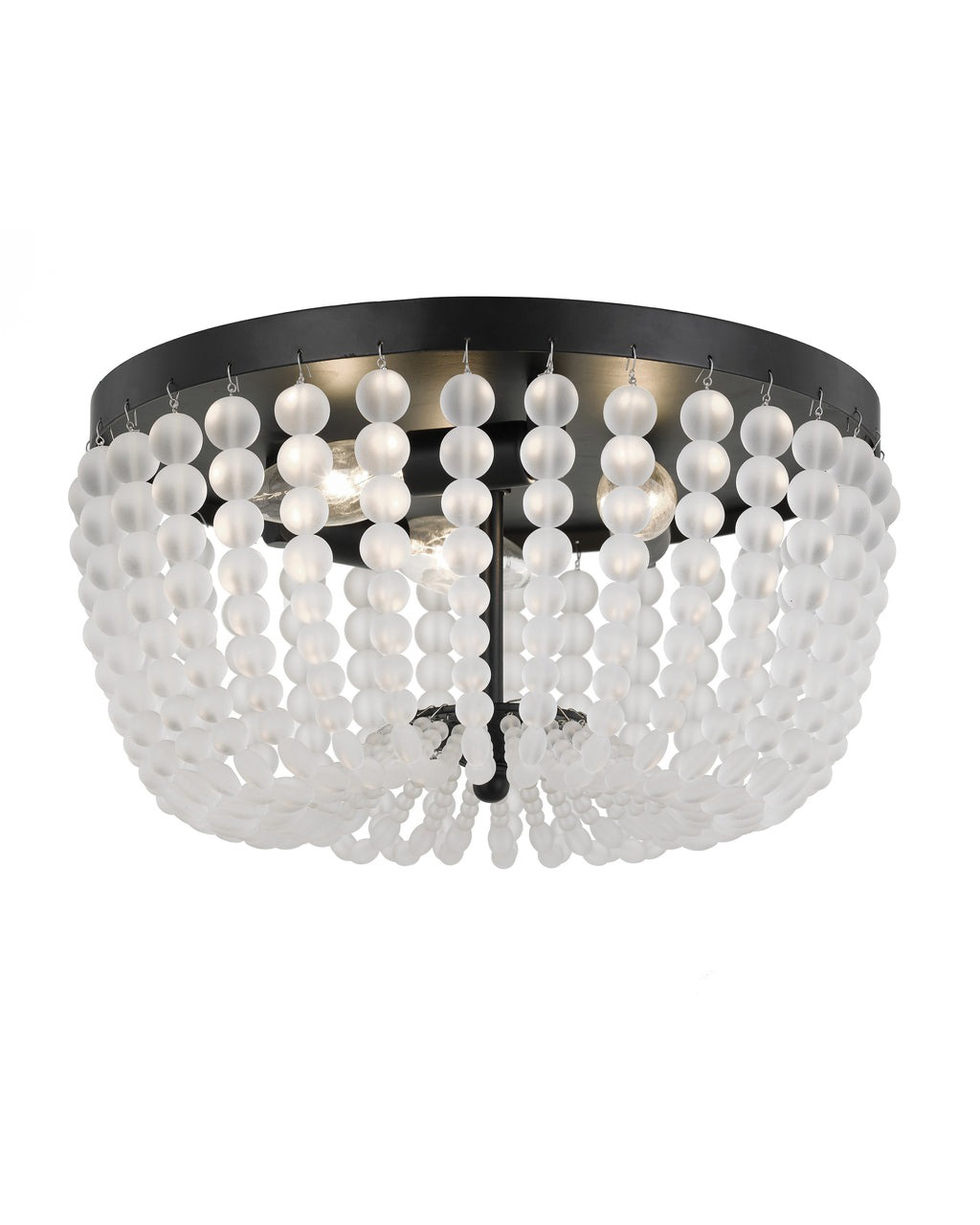 Чёрный потолочный светильник Найджел Louvre Home LHLFM161023SWL